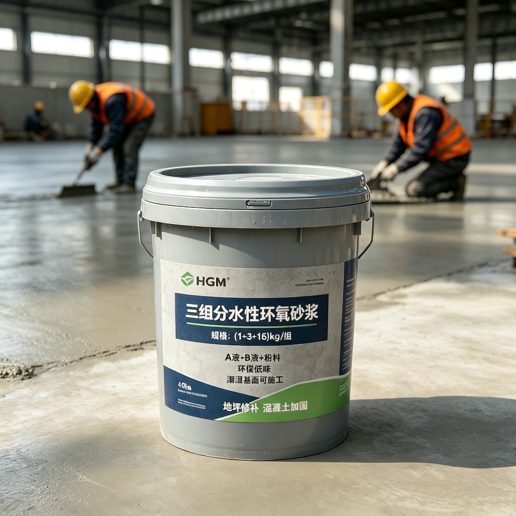 壤塘三组份水性环氧砂浆